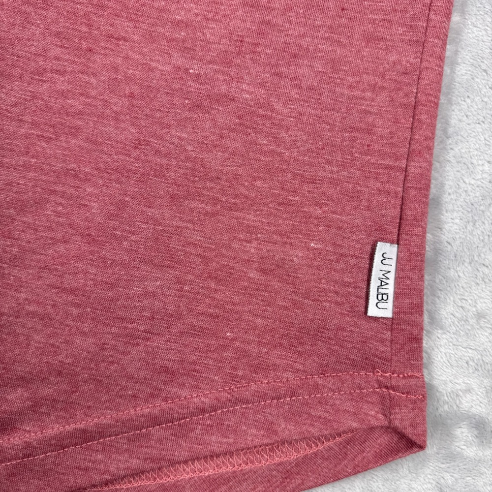 JJ MALIBU Racerback Stringer Tank Tops Mens XL Red Pink Muscle Gym Lot of 2 - Picture 13 of 13